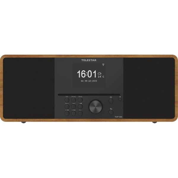 TOP300 stereo inter. rádio dřev TELESTAR