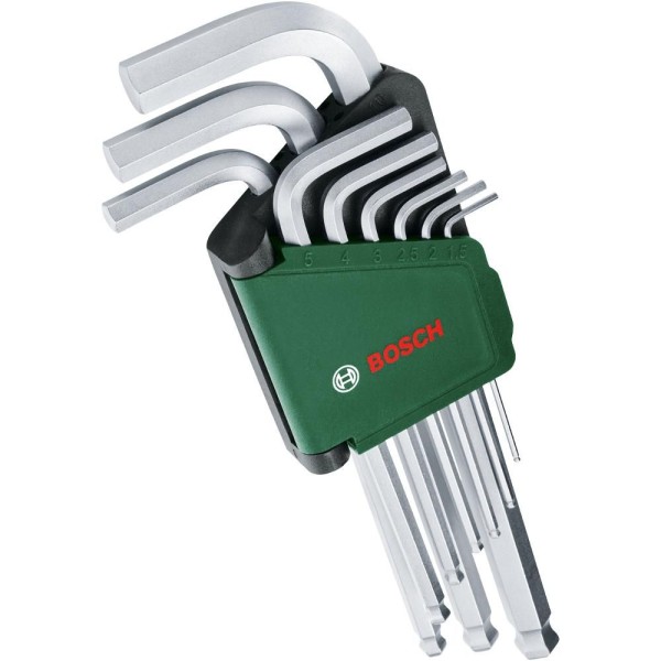Sada klíčů Hex - 9ks 1.600.A03.2V1 BOSCH