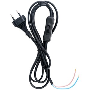 RPC 77 Flex k.+vyp 2x0,75mm/2m BK RETLUX