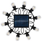 RGL 123 Solární párty řetěz 10LED RETLUX