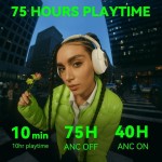 Focus A6 sluchátka ANC BT black OneOdio