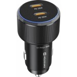 Adaptér 2x USB-C PD 50W SWISSTEN