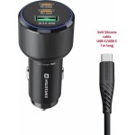 Adp.2xUSB-C PD+USB-A 95W+Kab.USB-C SWISS