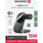 Skládací Qi2 nabíječka 3v1 SWISSTEN