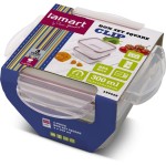 LT6059 SET DÓZ ČTVER.2X300ML CLIP LAMART