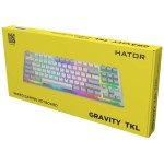 Gravity Keyboard TKL US White HATOR