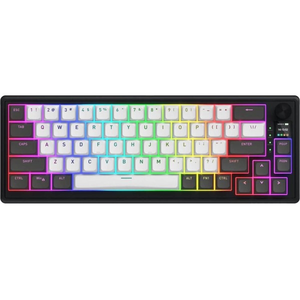 Skyfall 65 PRO Wrl Keyboard US WHT HATOR