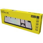 Skyfall 100 Wrl Keyboard US White HATOR