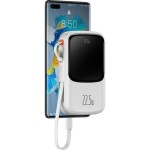 Qpow Pro+10000mAh;22,5W,USB-C bíl BASEUS