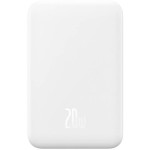 Magnetic Mini 5000mAh, 20W bílá BASEUS