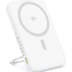 PicoGo Qi2 5000mAh, 20W bílá BASEUS