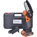 Ruční aku pila 21V, lišta 10cm SOLIGHT