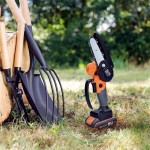 Ruční aku pila 21V, lišta 10cm SOLIGHT