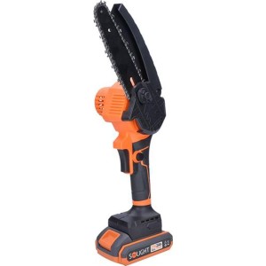 Ruční aku pila 21V, lišta 15cm SOLIGHT