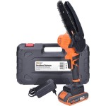 Ruční aku pila 21V, lišta 15cm SOLIGHT