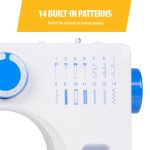 SM-6003 ŠÍCÍ STROJ BÍLÝ TRISTAR