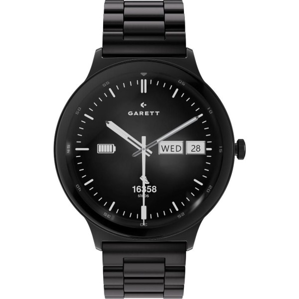 Smartwatch Quantum Black Steel GARETT