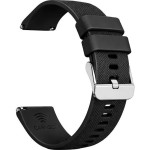 Platební řemínek černý 22mm CARNEO