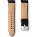 Platební řemínek-černá kůže 22mm CARNEO