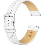 Platební řemínek - bílá kůže 22mm CARNEO