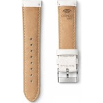 Platební řemínek - bílá kůže 22mm CARNEO