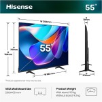 55A6S LED TV HISENSE