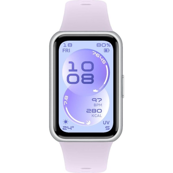 Band 11 Purple Fluoroelast. Strap HUAWEI
