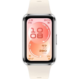 Band 11 White Fluoroelastom.Strap HUAWEI