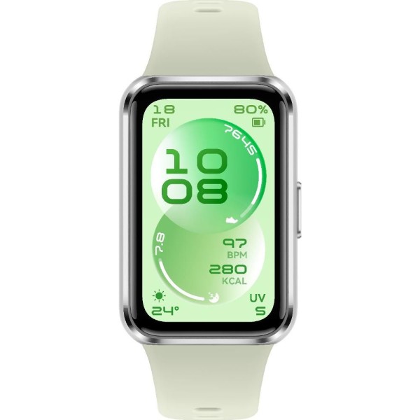 Band 11 Green Fluoroelastom.Strap HUAWEI