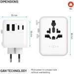 Voyager 70W - 3x USB-C a 2x USB-A FIXED