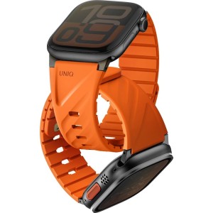 Fluo magnetický řemínek oranžový UNIQ