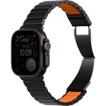 Strova Flex řemínek stříbrný/oranž. UNIQ
