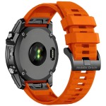 Easy Strap Silicone Watch 22mm Orange MO