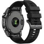 Easy Strap Silicone Watch 20mm Black MO