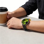 Easy Strap Magnet.Watch 22mm Bk/Yell MO