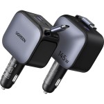 145W nab.do auta 2xUSB-C/USB-A+kabUGREEN