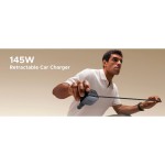 145W nab.do auta 2xUSB-C/USB-A+kabUGREEN