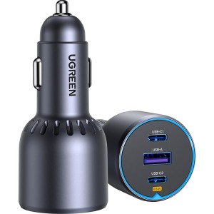 65W GaN nabíječka 2xUSB-C/USB-A UGREEN