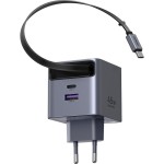 45W GaN USB-C/USB-A+zatah.kabel UGREEN