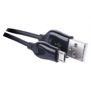 USB kabel 2.0 A/M - micro B/M 1m černý, Quick Charge