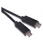 USB kabel 3.1 C/M - USB 3.1 C/M 1m černý