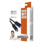 USB kabel 3.1 C/M - USB 3.1 C/M 1m černý