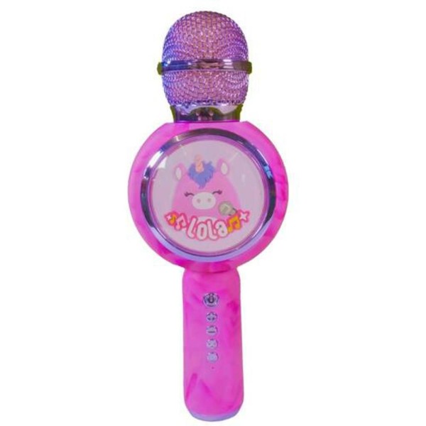 Squishmallows Karaok Mic Lola LAZERBUILT