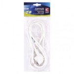 Flexo šňůra PVC 3× 0,75mm2, 2m, bílá