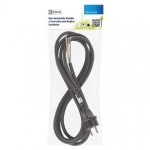 Flexo šňůra gumová 3× 1,5mm2, 3m, černá
