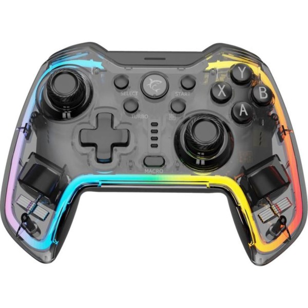 PRAETORIAN gamepad PC/PS3/4 WHITE SHARK