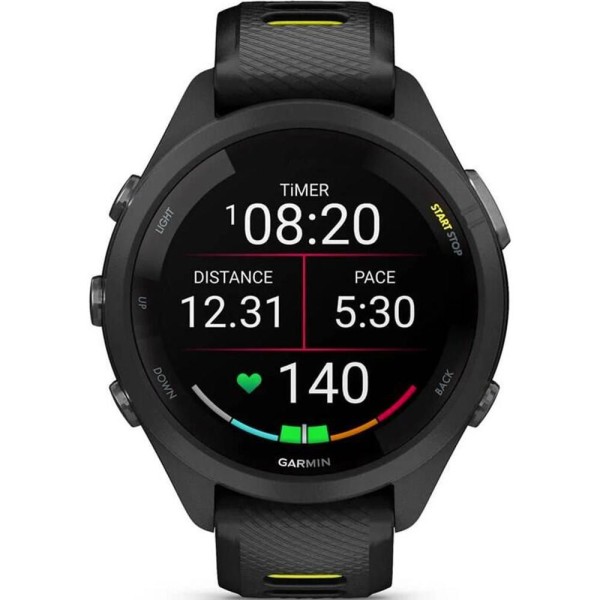 Forerunner 265S Bk/Yellow Silic. GARMIN