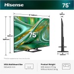 75E8S QLED TV HISENSE