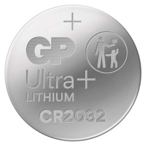 Lithiová knoflíková baterie GP Ultra plus CR2032, 4+1 ks