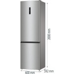 NRK620BA2XL4 CHLADNIČKA KOMBI GORENJE